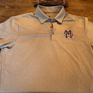 Mississippi State golf shirt Grey Like New